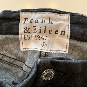 Frank & Eileen Sligo black denim ankle jeans